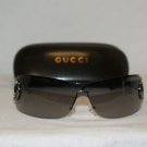 New Gucci Ruthenium Grey Sunglasses: Mod. 2712 & Case