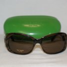 New Kate Spade Brown Horn Sunglasses: Mod. Party & Case