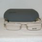 New Miu Miu Silver Eyeglasses: Mod VMU 55E (1BC) & Case