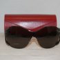 Brand New Valentino Shiny Brown Sunglasses: Mod. 5627 & Case