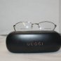Brand New Gucci Ruthenium Eyeglasses Mod. 2694 & Case