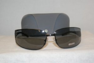 Brand New Miu Miu Black Sunglasses: Mod. SMU 54E & Case