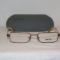 New Miu Miu Brown Eyeglasses: Mod. VMU 55E (1BI) & Case