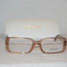 Brand New Versace Peach Eyeglasses: Mod. 3128-B & Case