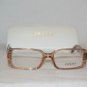 Brand New Versace Peach Eyeglasses: Mod. 3128-B & Case