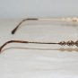 New Fendi Gold Glimmer/Tort Eyeglasses: Mod. 87 & Case