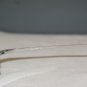 Brand New Miu Miu Shiny Silver Eyeglasses: Mod. VMU 66A (1AP-1O1) 51-19 & Case