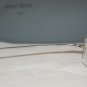 Brand New Miu Miu Shiny Silver Eyeglasses: Mod. VMU 66A (1AP-1O1) 51-19 & Case
