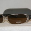 Brand New Miu Miu Silver/Clear Sunglasses: Mod. SMU 53E (1AP-3N1) & Case