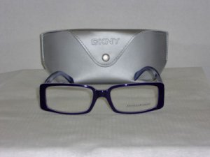 B. New Donna Karan Lilac Eyeglasses: Mod. 1564-B &Case