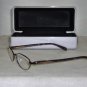 B. New Donna Karan Brown Eyeglasses: Mod. 3545-B & Case