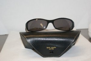 Brand New Kate Spade Black Sunglasses: Mod. Scarlet 61-17 & Case