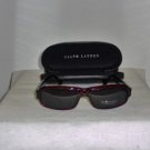 Brand New Ralph Lauren Dark Red Sunglasses: Mod. 870