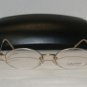 Brand New Calvin Klein Light Gold Eyeglasses: Mod. 161 (504) 46-17 & Case