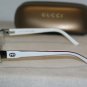 Brand New Gucci Shiny Silver Eyeglasses: Mod. 2876 (0HAY) 51-18 & Case