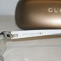 Brand New Gucci Shiny Silver Eyeglasses: Mod. 2876 (0HAY) 51-18 & Case
