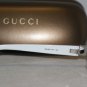 Brand New Gucci Shiny Silver Eyeglasses: Mod. 2876 (0HAY) 51-18 & Case