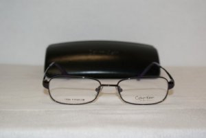 B. New Calvin Klein Eyeglasses: Mod. 554 (005) & Case