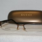 Brand New Gucci Matte Brown Eyeglasses: Mod. 2876 (0Z0U) 51-18 & Case