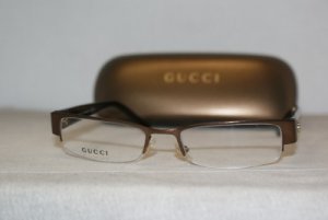 Brand New Gucci Matte Brown Eyeglasses: Mod. 2876 (0Z0U) 51-18 & Case