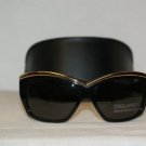 Brand New DSquared2 Black & Gold Sunglasses: Mod. DQ0017 (01A) 60-13 & Case