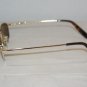 Brand New Calvin Klein Shiny Gold Sunglasses: Mod. 166 (510) & Case