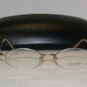 Brand New Calvin Klein Light Gold Eyeglasses: Mod. 161 (504) 48-19 & Case