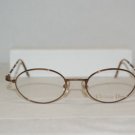 New Christian Dior Dark Brown Eyeglasses: Mod. 3535 (15V) 47-19 & Case