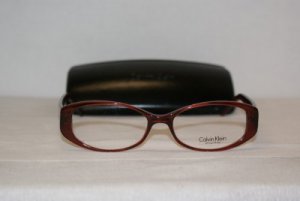 B. New Calvin Klein Eyeglasses: Mod. 783 (109) & Case