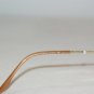 New Christian Dior Dark Gold & Brown Eyeglasses: Mod. 3535 (17X) 47-19 & Case