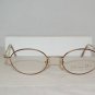 New Christian Dior Dark Gold & Brown Eyeglasses: Mod. 3535 (17X) 47-19 & Case