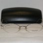 Brand New Calvin Klein Silver Eyeglasses: Mod. 161 (565) 46-17 & Case