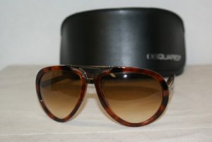 New DSquared DSquared2 Light Tortoise Sunglasses: Mod. DQ 0031 (53F) 60-16 &Case