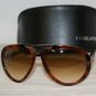 New DSquared DSquared2 Light Tortoise Sunglasses: Mod. DQ 0031 (53F) 60-16 &Case