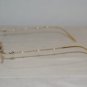 New Christian Dior Shiny Gold Eyeglasses: Mod. 3535 (40A) 47-19 & Case