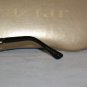 Brand New Caviar Shiny Black Sunglasses: Mod. 1744 (C24) 58-17 & Case