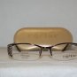 Brand New Caviar Shiny Brown Eyeglasses: Mod. 1743 (C16) 51-18 & Case