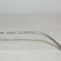 New Christian Dior Shiny Silver Eyeglasses: Mod. 3535 (71Z) 49-19 & Case