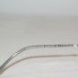 New Christian Dior Shiny Silver Eyeglasses: Mod. 3535 (71Z) 49-19 & Case