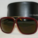 Brand New DSquared2 Burgundy Sunglasses: Mod. DQ0030 (69Q) 62-09 & Case