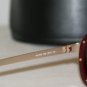 Brand New DSquared2 Burgundy Sunglasses: Mod. DQ0030 (69Q) 62-09 & Case