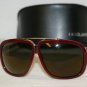 Brand New DSquared2 Burgundy Sunglasses: Mod. DQ0030 (69Q) 62-09 & Case