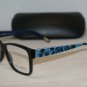New Dolce & Gabbana Black on Blue Eyeglasses: Mod. DG 3126 (2504) 54-15 & Case