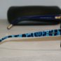 New Dolce & Gabbana Black on Blue Eyeglasses: Mod. DG 3126 (2504) 54-15 & Case
