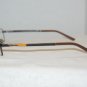 B. New Gucci Brown Eyeglasses: Mod. 1848 52-15 & Case