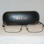 B. New Gucci Brown Eyeglasses: Mod. 1848 52-15 & Case