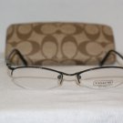 Brand New Coach Black Eyeglasses: Mod. Jillian & Case