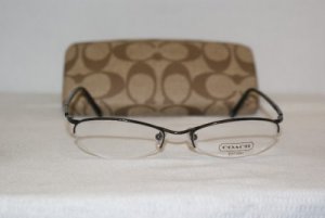 Brand New Coach Black Eyeglasses: Mod. Jillian & Case