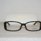 Brand New Versace Dark Tortoise Eyeglasses: Mod. 3118 (108) 52-15 & Case