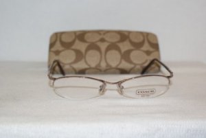 Brand New Coach Sand Eyeglasses: Mod. Jillian & Case
